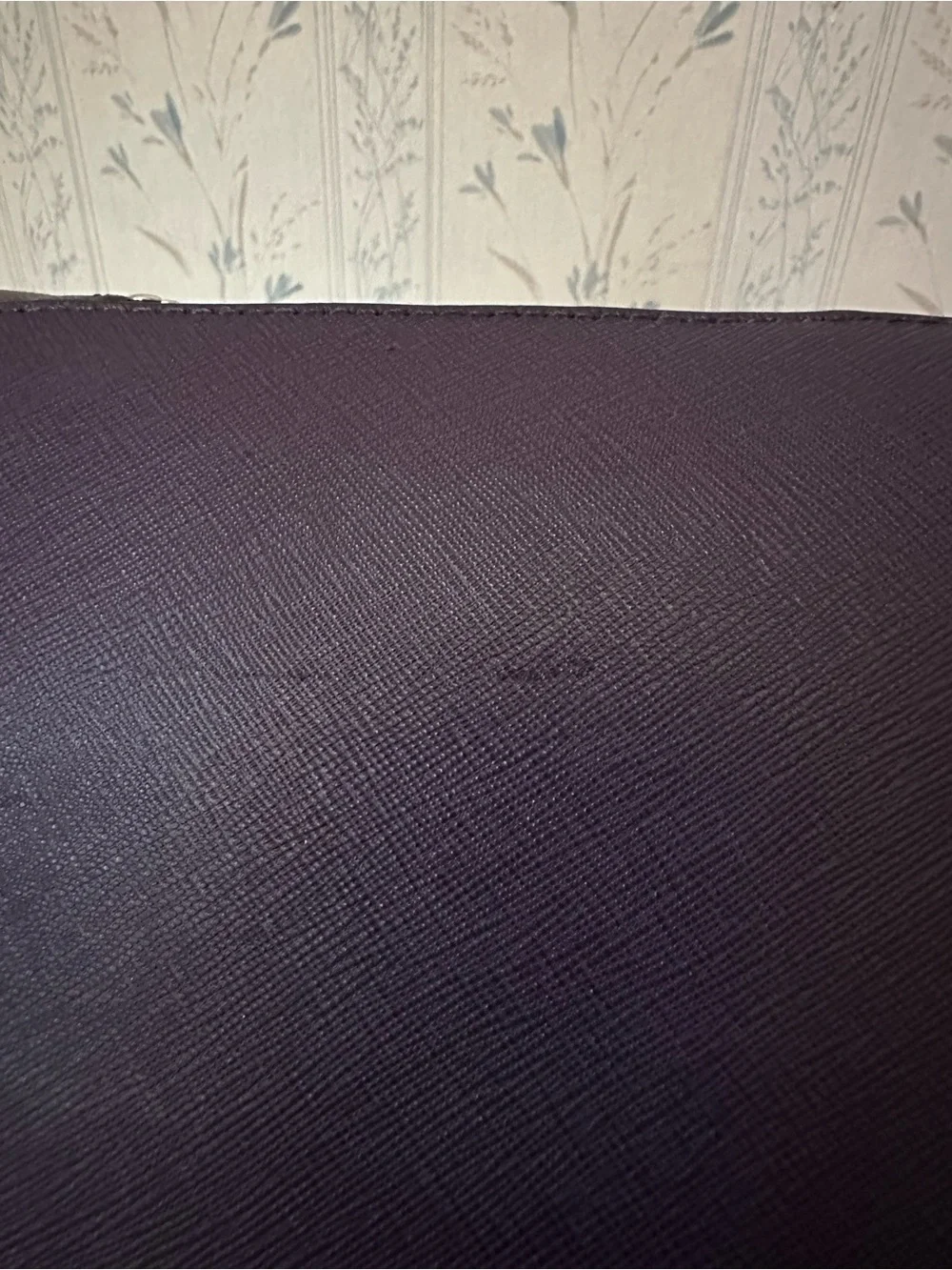 Michael Kors Purple Studded Leather Tote